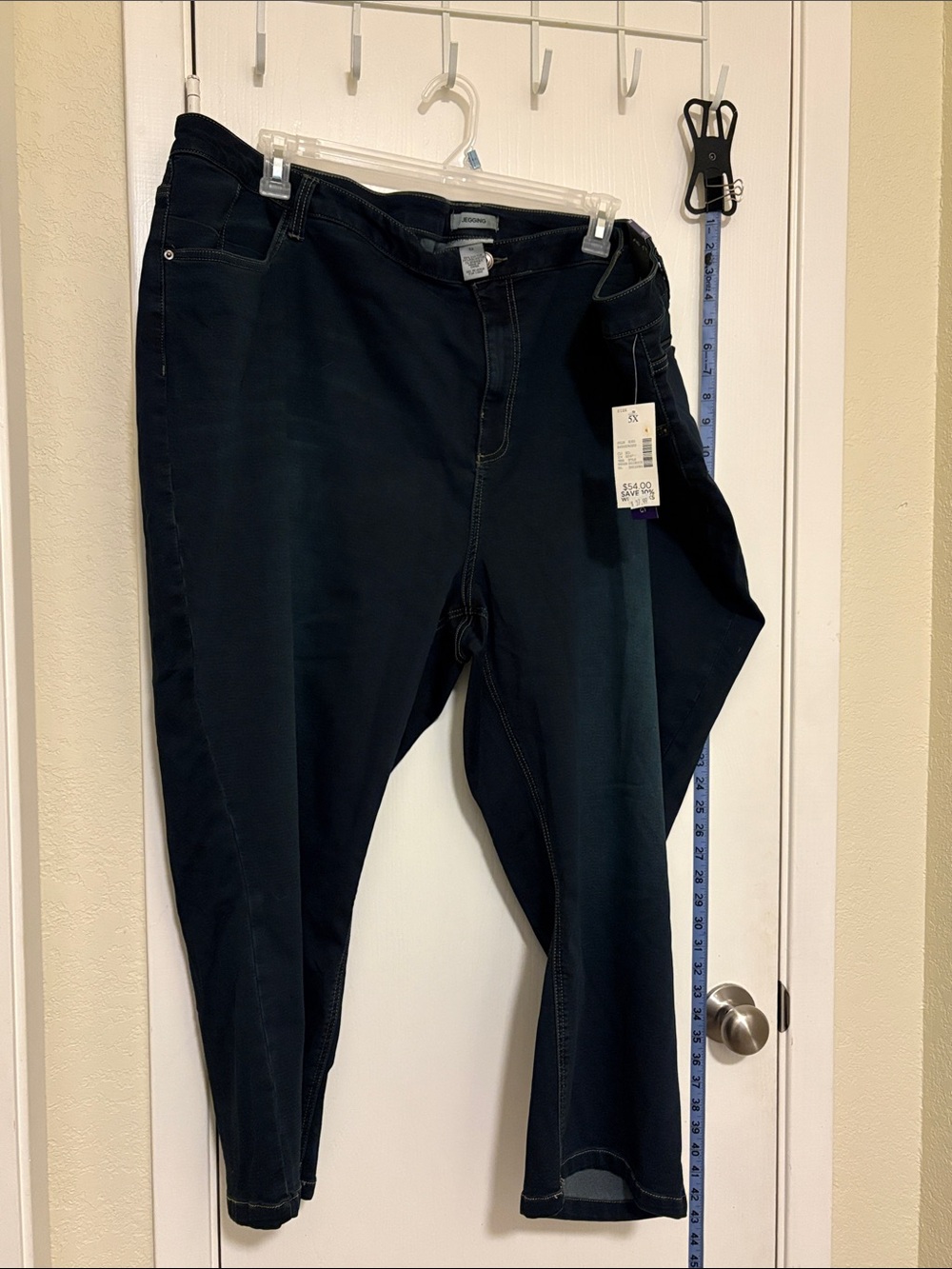 Catherines Black Stretch Jeggings